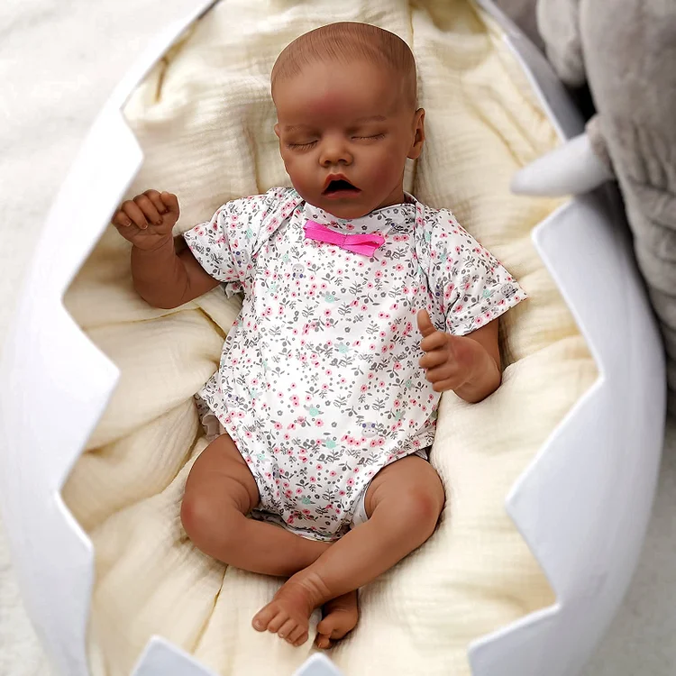 Lifelike Reborn Baby Dolls - 17 inches Realistic Newborn Baby Dolls Real  Life Baby Dolls Soft Cloth Body Baby Boy with Feeding Kit Gift Box for Kids