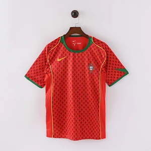 2004 Retro Portugal Home Football Shirt 1:1 Thai Quality
