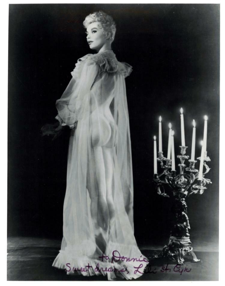 LILI ST CYR Signed Photo Poster paintinggraph - Film Actress / Burlesque Star - preprint