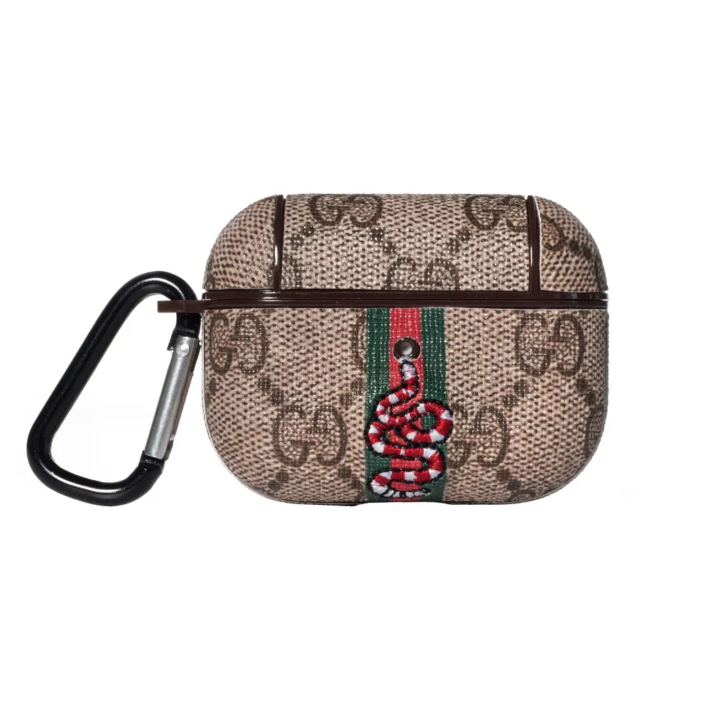 Embroidered Gucci Ophidia GG Apple Wireless Earphones AirPods Protective Case