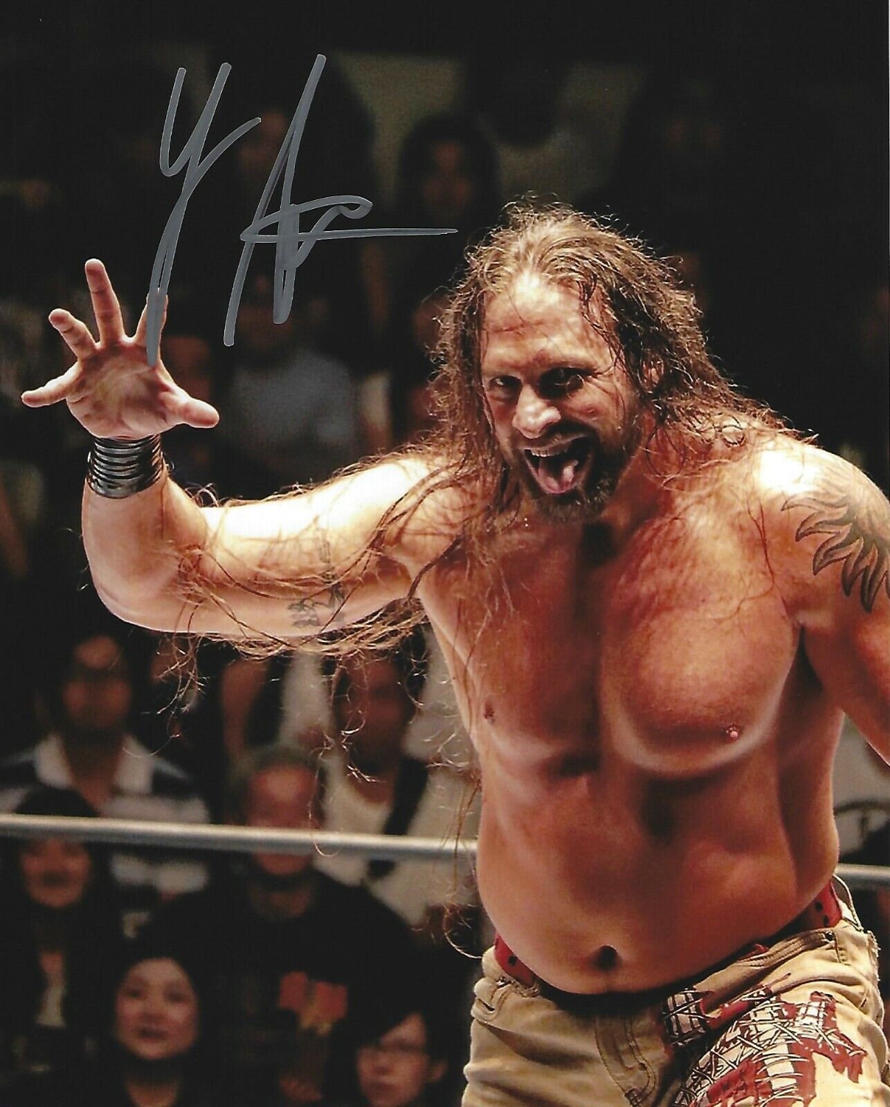 Lance Archer Signed 8x10 Photo Poster painting New Japan Pro Wrestling Picture Autograph KES 8