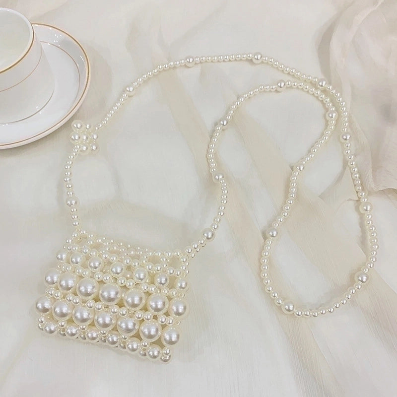 Women’s Mini Pvc Solid Color Vacation Square Open Shoulder Bag Handbag Crossbody Bag