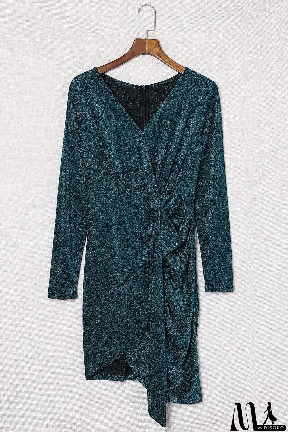 MidiSono - Long Sleeve Sequin Dress