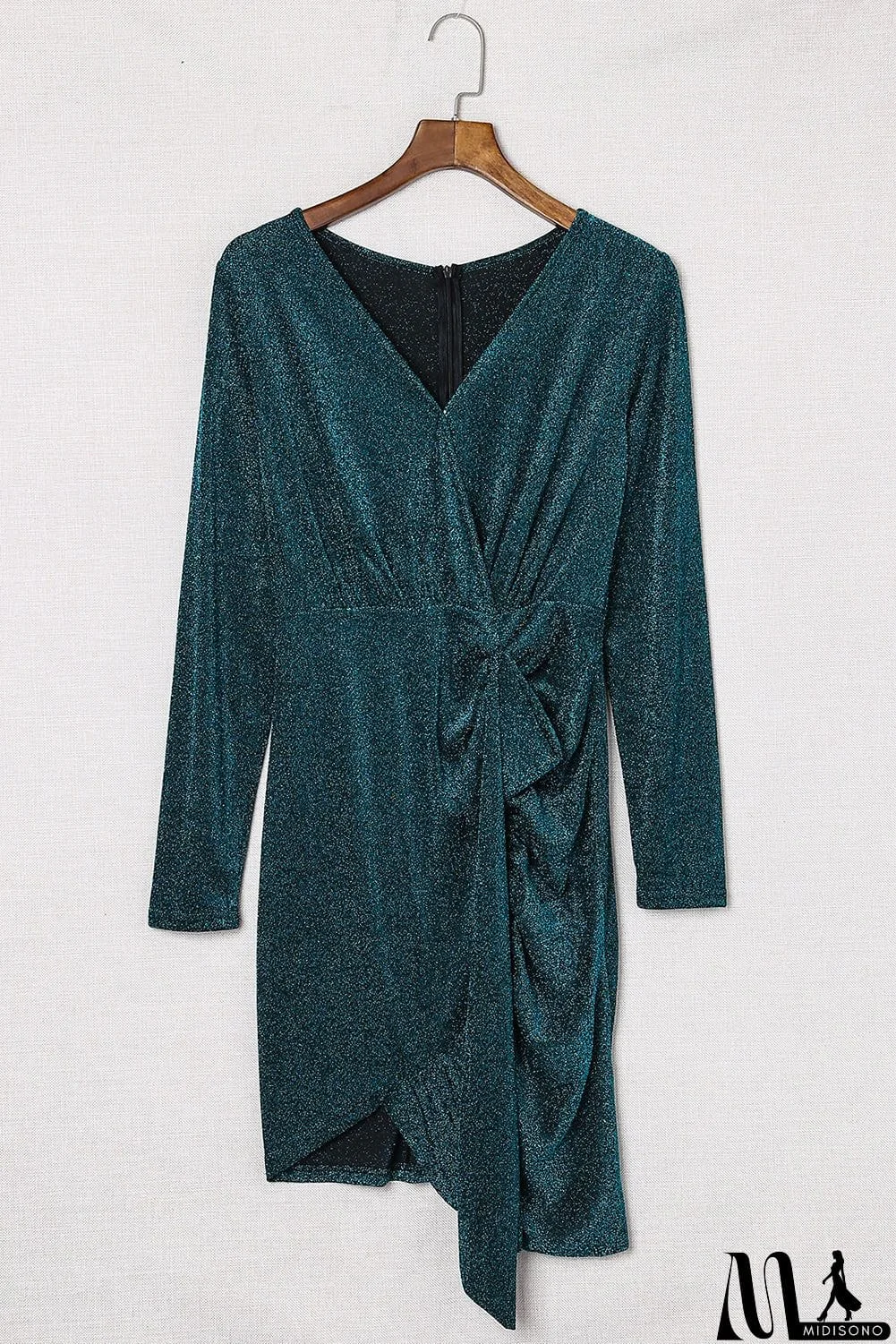 MidiSono - Long Sleeve Sequin Dress