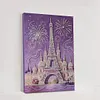 Upgrade Pearl Eiffel Tower Castle DIY Premium 5D Diamond Painting Kit Pearlls painting Sparkling Special Shaped Diamond painting