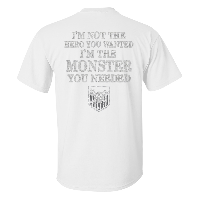 Livereid I'm Not The Hero You Wanted Printed Men's T-shirt - Livereid