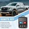 2 Set Car Key 315/433MHZ Clicker Transmitter Compatible for Ford Mazda 4 Buttons