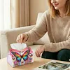 Butterflys Diamond Painting Tissue Box Cover DIY Desk Organizer