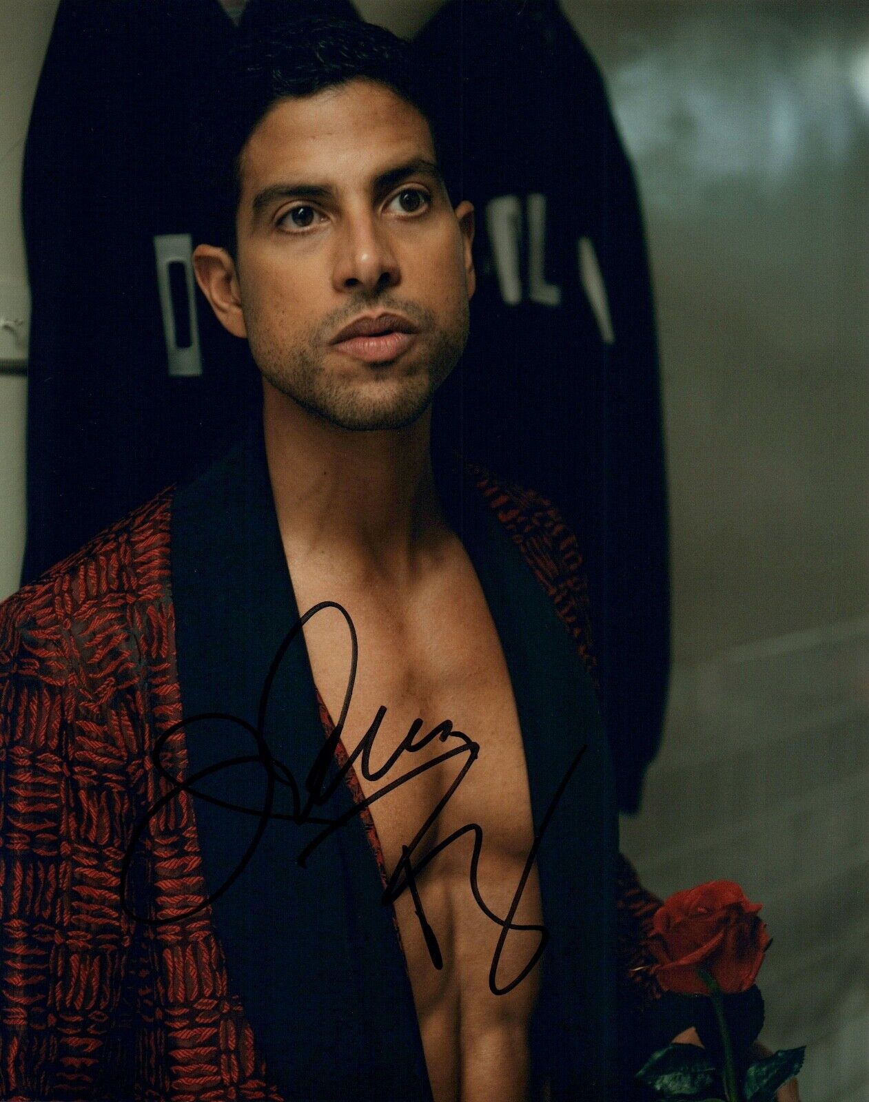 Adam Rodriguez Signed Autographed 8x10 Photo Poster painting CSI MIAMI Hot Shirtless Actor COA