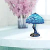 Diamond Painting Mushroom All Blue Ornaments Lamp
