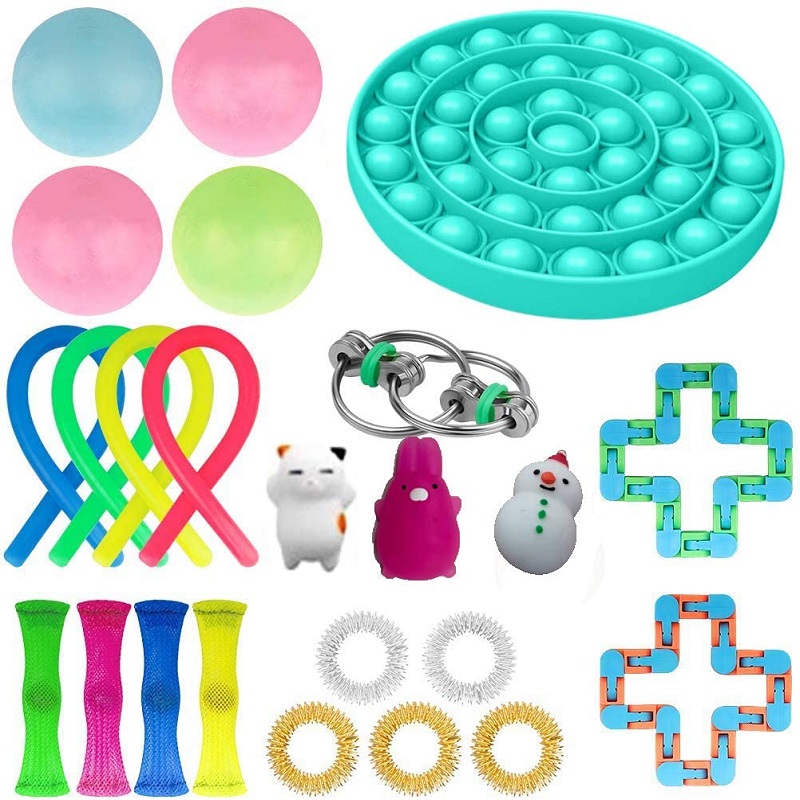 

Sensory Fidget Toys Set Pack Stress Relief Toys, 501 Original