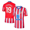 J.ALVAREZ #19 Atletico Madrid Home Authentic Soccer Jersey 2024/25