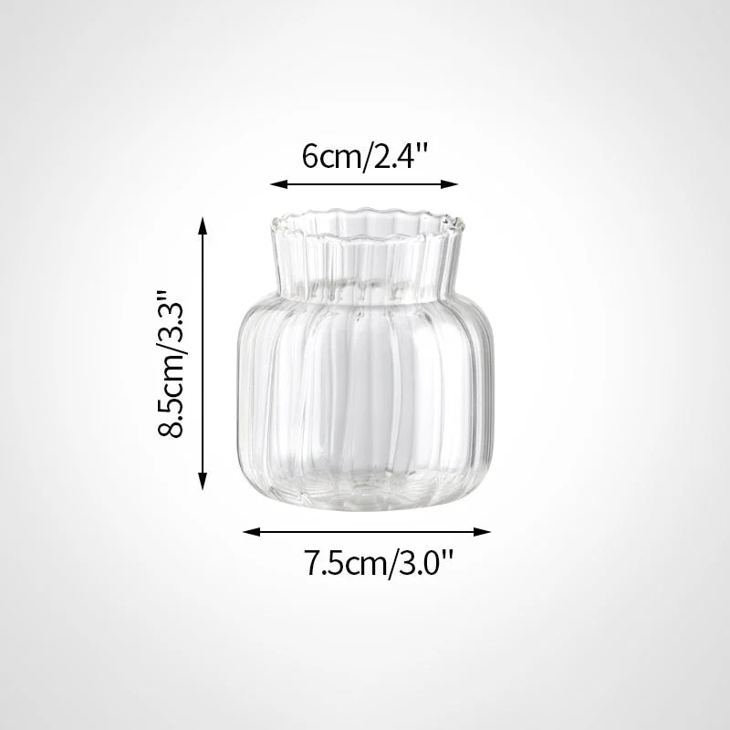 Nordic Minimalist Glass Vase Creative Home Decor Vase Glass Ins Style Hydroponic Flower Bottle Stylish Beautiful Vases Glass