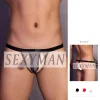 Men's Sexy Low-Rise Thong Seductive Elastic Underwear