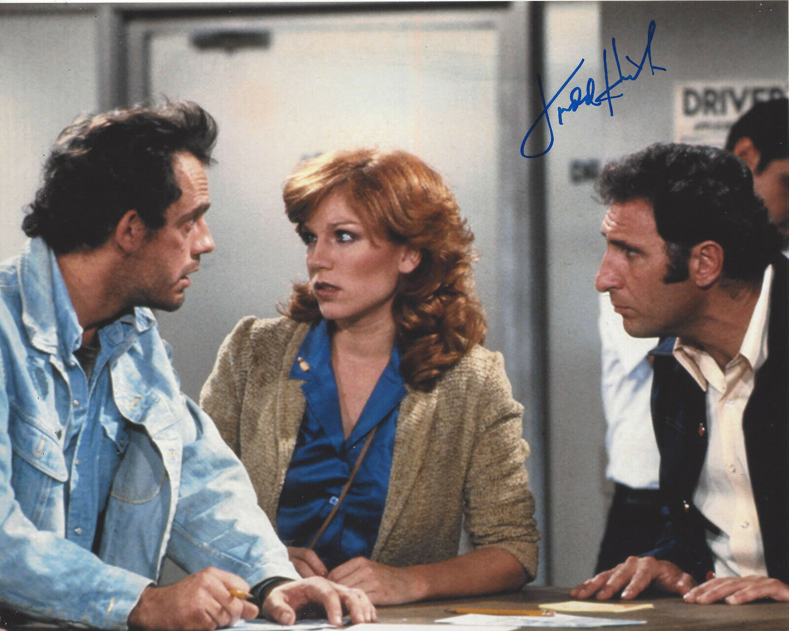 JUDD HIRSCH SIGNED AUTHENTIC 'TAXI' 8X10 Photo Poster painting D w/COA TV ACTOR NUMB3RS