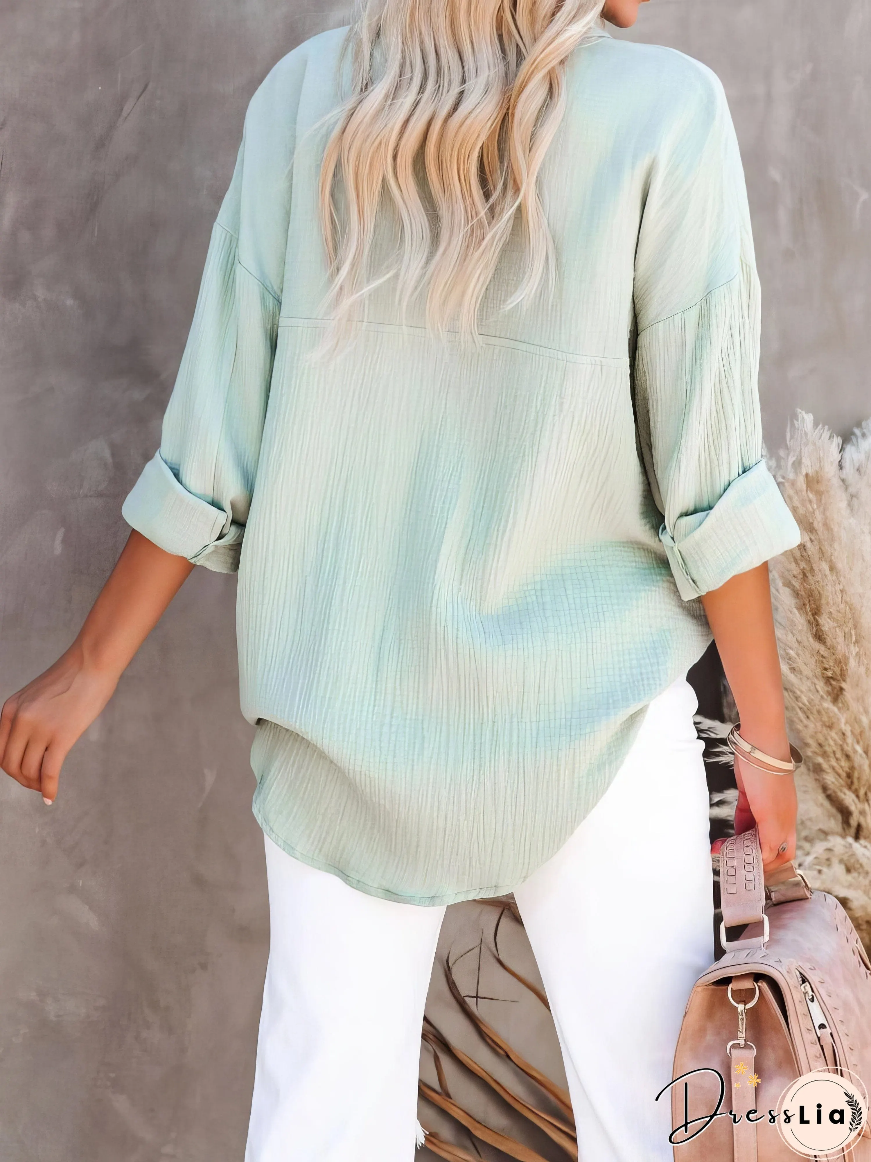 Checkered Long Sleeve Shirt