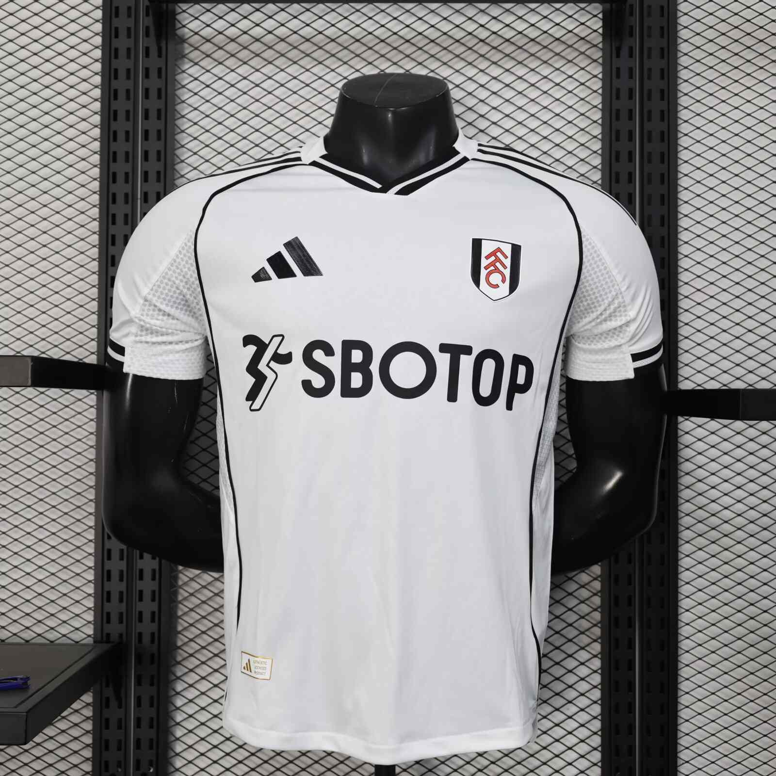 2025/2026 Player Version Fulham Home Football Shirt（The player version jersey is a bit tight, please pay attention to the size selection）