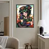 Fille-Ronde drill diamant peinture-40*50cm