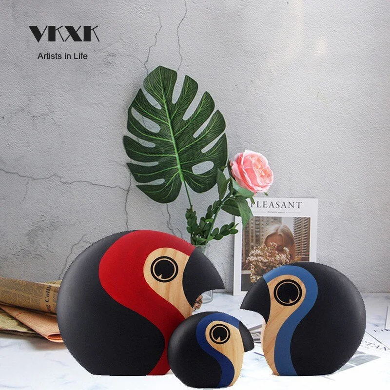 2019 NEWS PRODUCT European wooden Rhino Ornaments Handicraft Transformable Toys