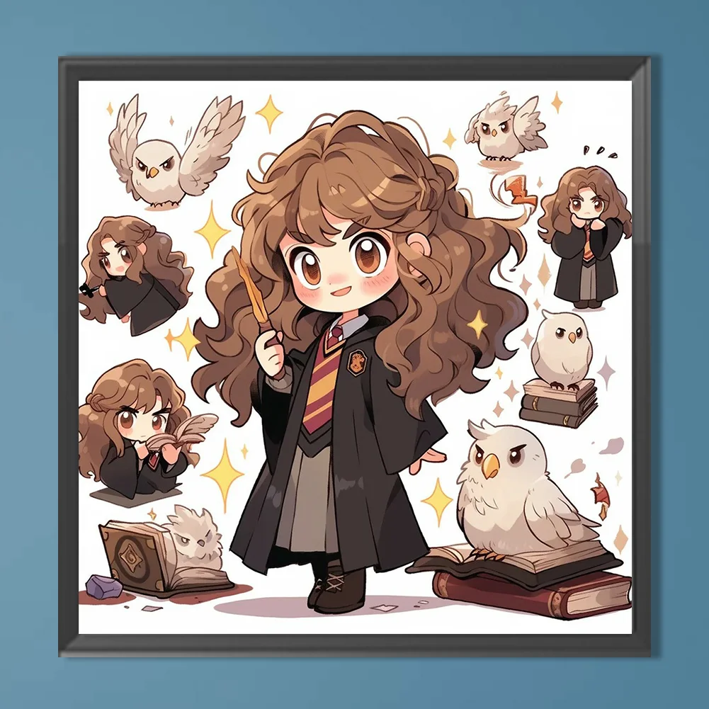 Diamond Painting - Full Round Drill - Harry Potter Hermionet(Canvas|50*40cm)