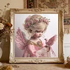 Diamond Painting-DIY Crystal Rhinestone Bird Girl