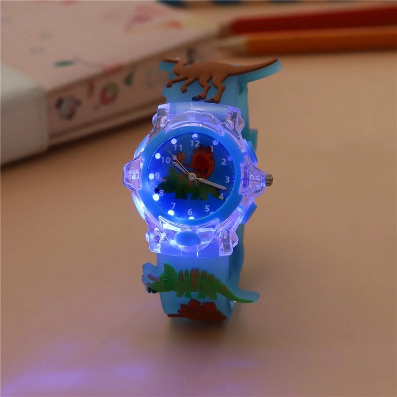 Cute Minimalist Dinosaur Buckle Quartz Kids Watches