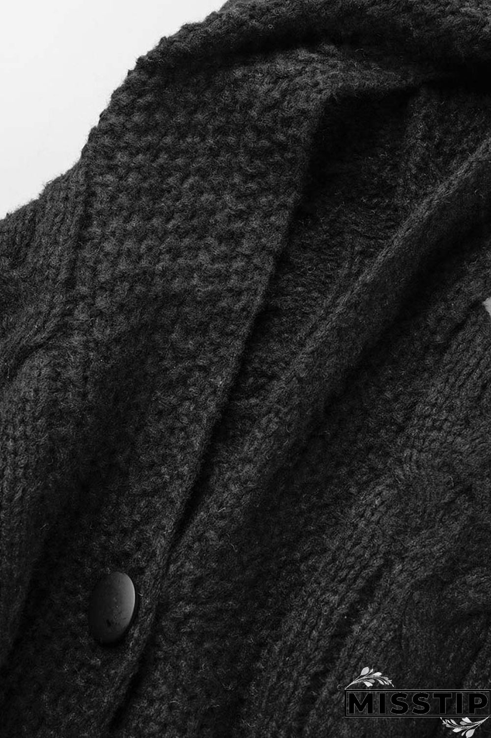 Khaki Casual Solid Cardigan Hooded Collar Outerwear