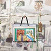 (US Only)Cross Stitch Art Portfolio Bag Large Capacity Board Holder Bag for Large Posters