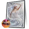 Girl - Diamond Painting - Partial Special Shaped Drill(Canvas|30*40cm)