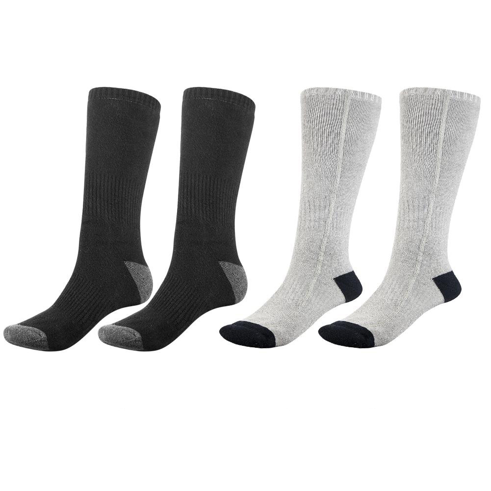 

Unisex Winter Electric Heating Socks Adjustable Thermal Heated Stockings, Black, 501 Original