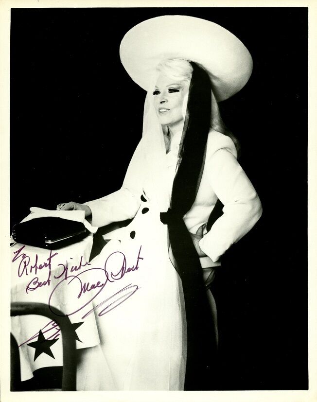 Classic MAE WEST Signed Photo Poster painting