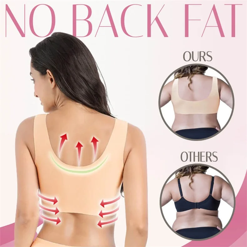 ExSecret Bra Ultimate Lift Stretch Full-Figure Seamless Lace Cut-Out Bra