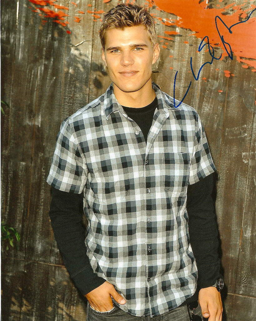 Shark Night Chris Zylka Signed 8x10 Photo Poster painting COA