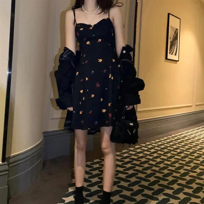 2024 New Women Seaside Vacation Dresses Lady Butterfly Knots Bandage Graphic Dresses Female Vogue Off Shoulder Sexy Short Dress LANFUBEISI
