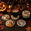 8pcs Full Drill DIY Gem Art Diamond Painting Set Halloween(Halloween)