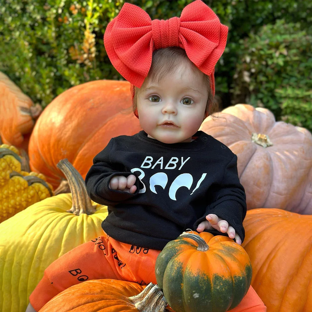 [🎃Halloween🎃][Heartbeat💖 & Sound🔊] 17'' & 22'' Baby Reborn Toddler Doll Real Lifelike Handcrafted Reborn Baby Girl Doll Toy with Gift Set Named Dacak -Creativegiftss® - [product_tag] RSAJ-Creativegiftss®