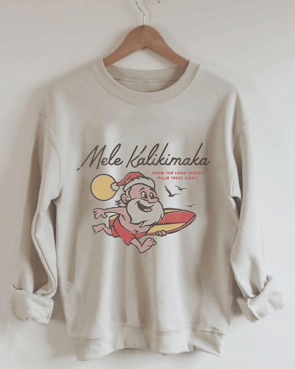 Mele Kalikimaka Hawaii Christmas Sweatshirt