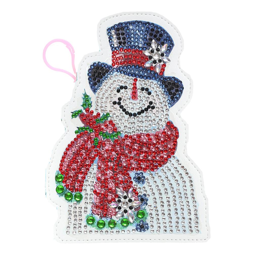 

Snowman Coin Purse-DIY Creative Diamond, 501 Original