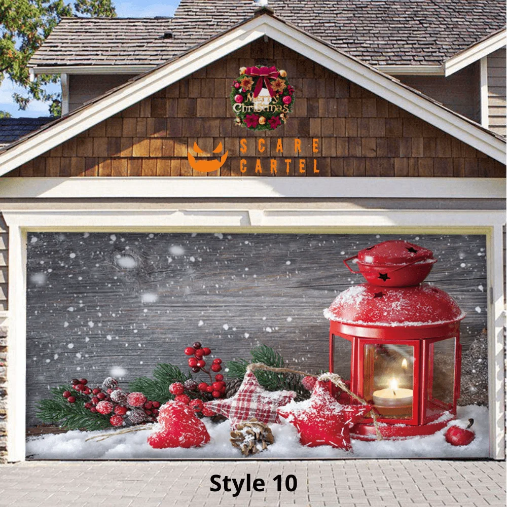 Christmas Garage Door Decoration