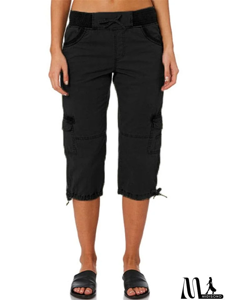 MidiSono - Women's Summer Breathable High Waist Thin Shorts