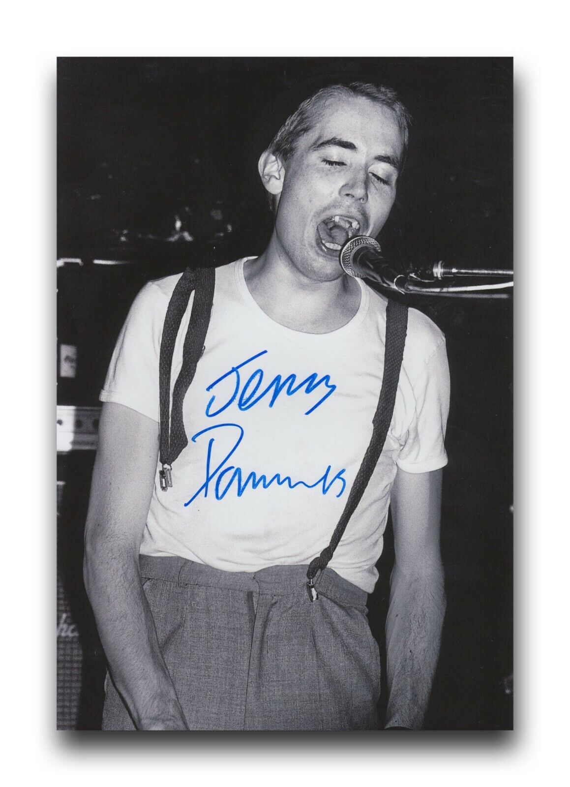 JERRY DAMMERS HAND SIGNED 12x8 Photo Poster painting - THE SPECIALS 1.