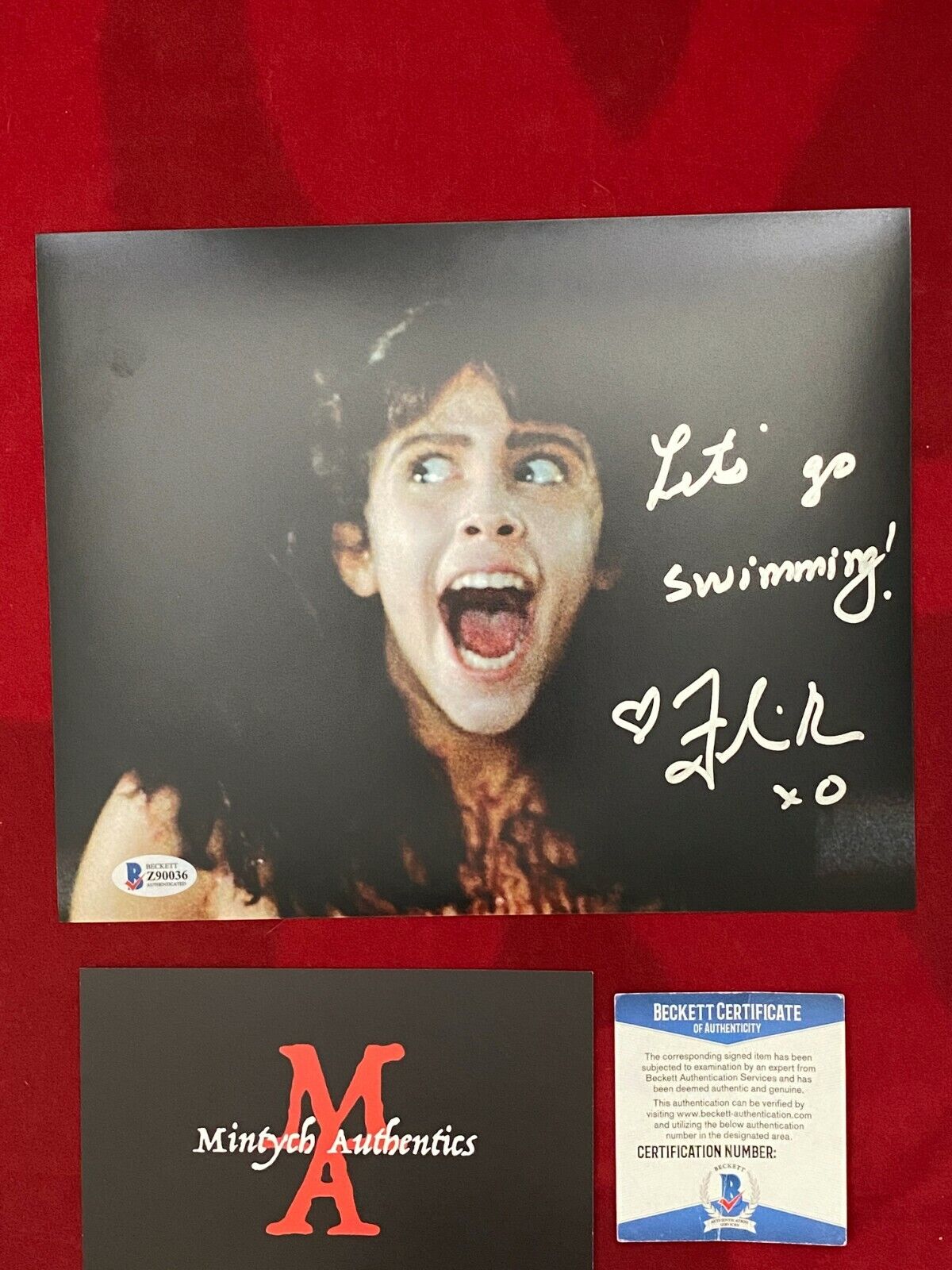 FELISSA ROSE SLEEPAWAY CAMP AUTOGRAPHED SIGNED 8X10 Photo Poster painting! BECKETT COA! HORROR!