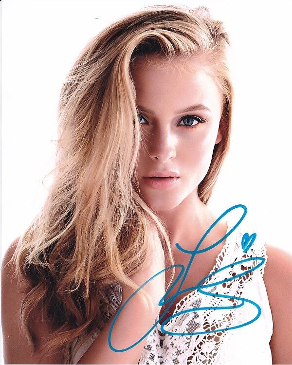 ZARA LARSSON Signed Autographed Photo Poster painting