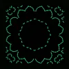 Abstract Art Mandala Flower | Luminous Diamond Painting Kits