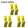 3 pairs Shield Pattern Circular Silicone Non slip Football Socks Men Women Football Socks Training Match Sports Grip soccerSocks