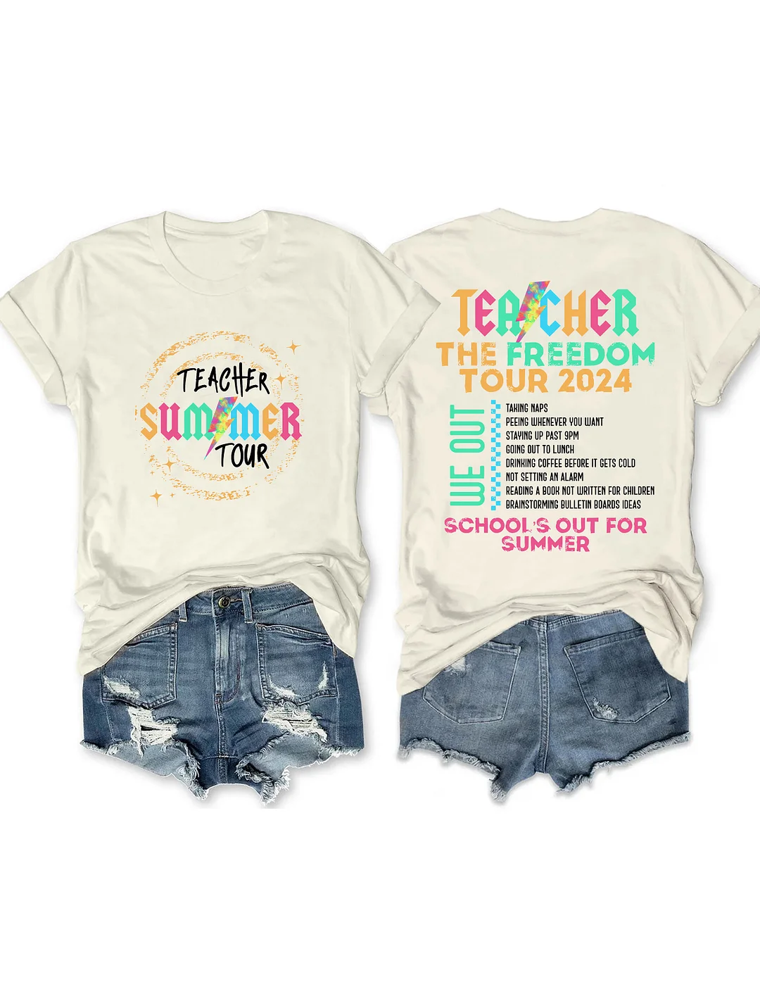 Teacher Summer Tour T-shirt