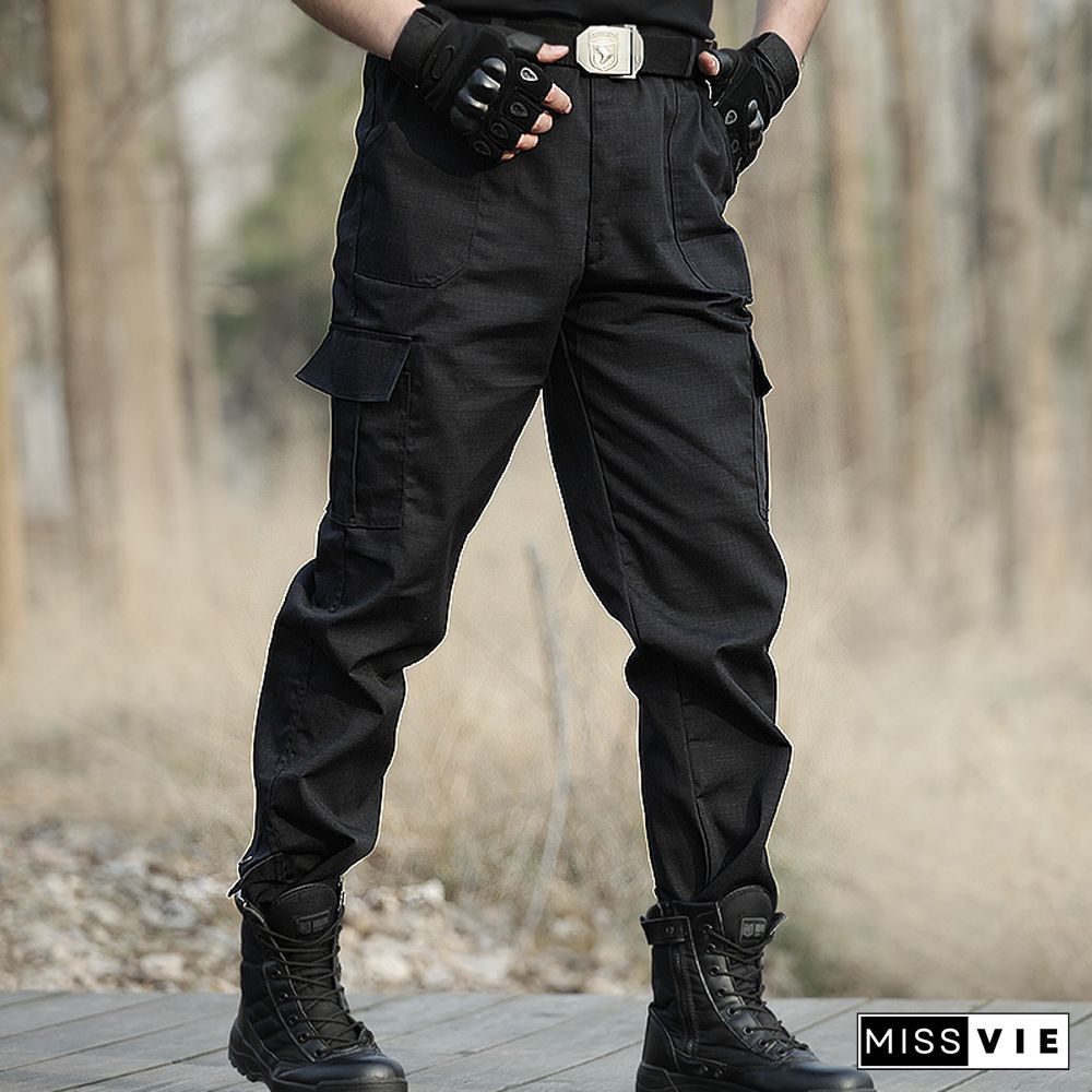 Mens Quick-Drying Wear-Resistant Tactical Pants