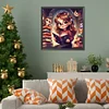 (US Only)5D DIY Full Round Drill Diamond Painting Girl Kit Home Decor Art Craft 50x50cm
