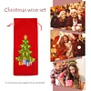 5D DIY Special Shaped Drill Diamond Painting Christmas Tree Wine Bottle Bags Covers Kits
