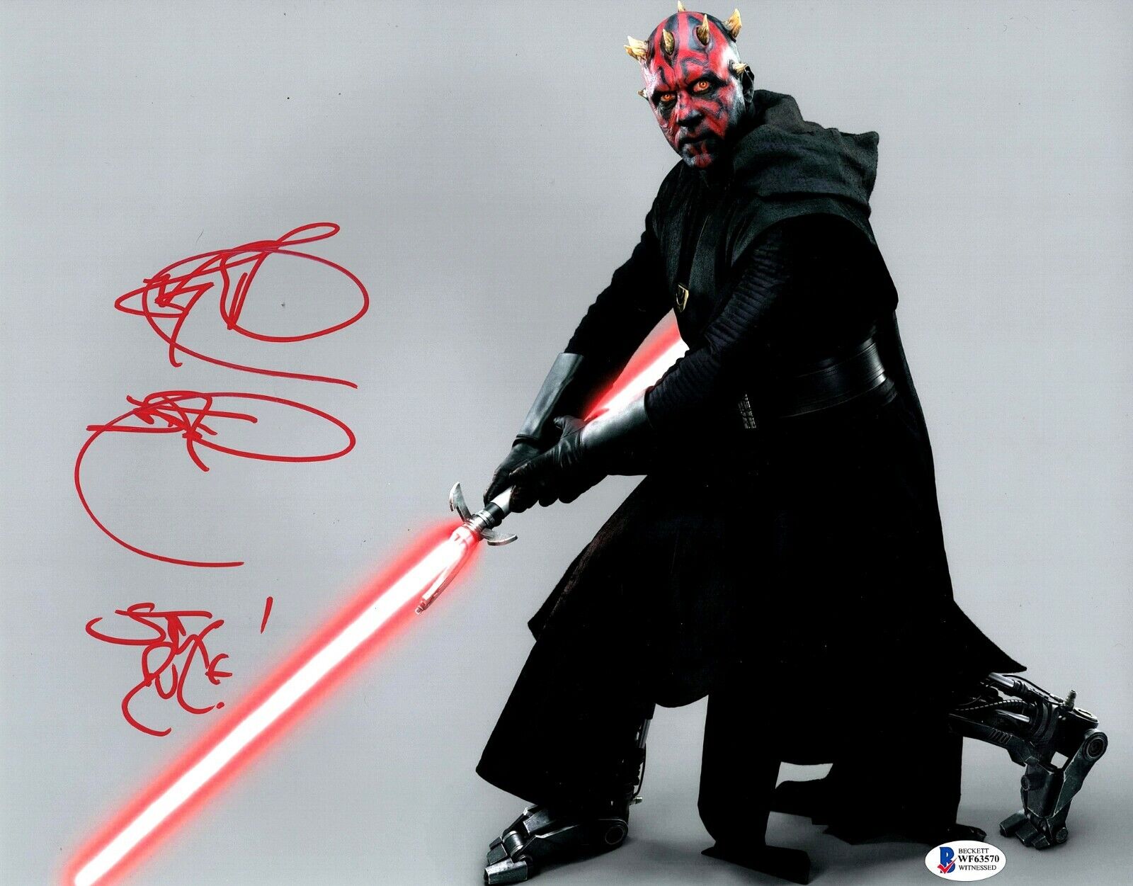 RAY PARK Signed 11X14 Photo Poster painting STAR WARS